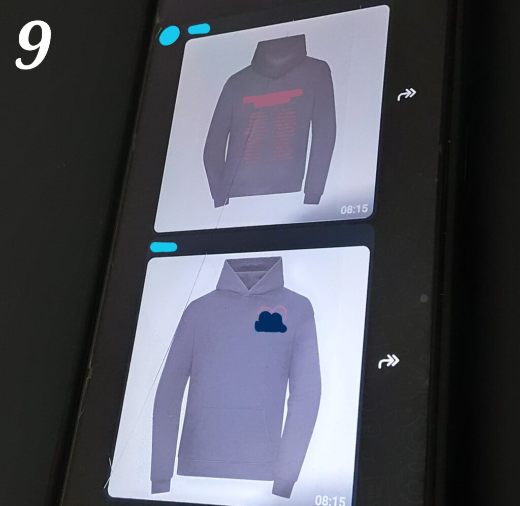 Verschiedene Designs ausprobieren