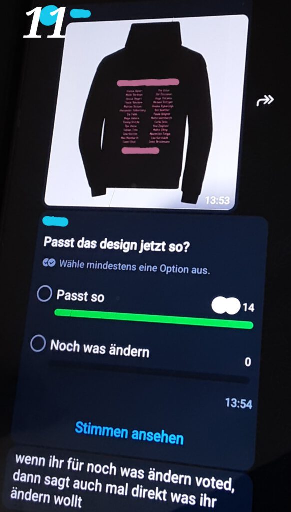 Finale Entscheidung treffen